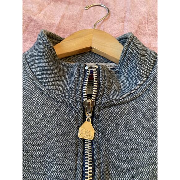 Vintage 90s Y2K Notre Dame Fighting Irish 1/4 zip Pullover Sweatshirt Sz M - Picture 4 of 7